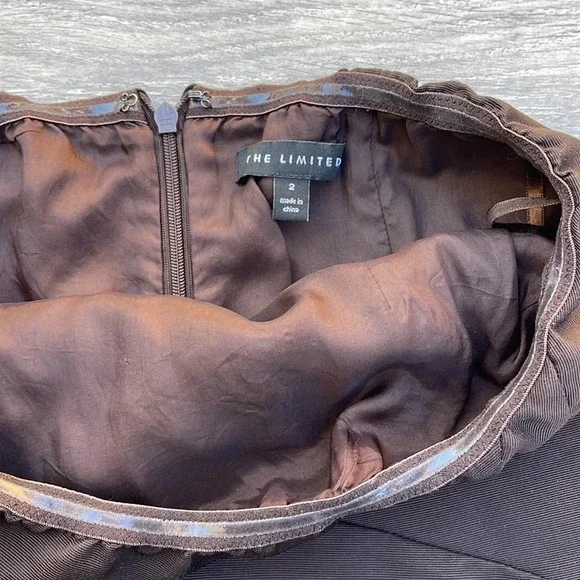 The Limited Strapless Dress, brown - Picture 4 of 4